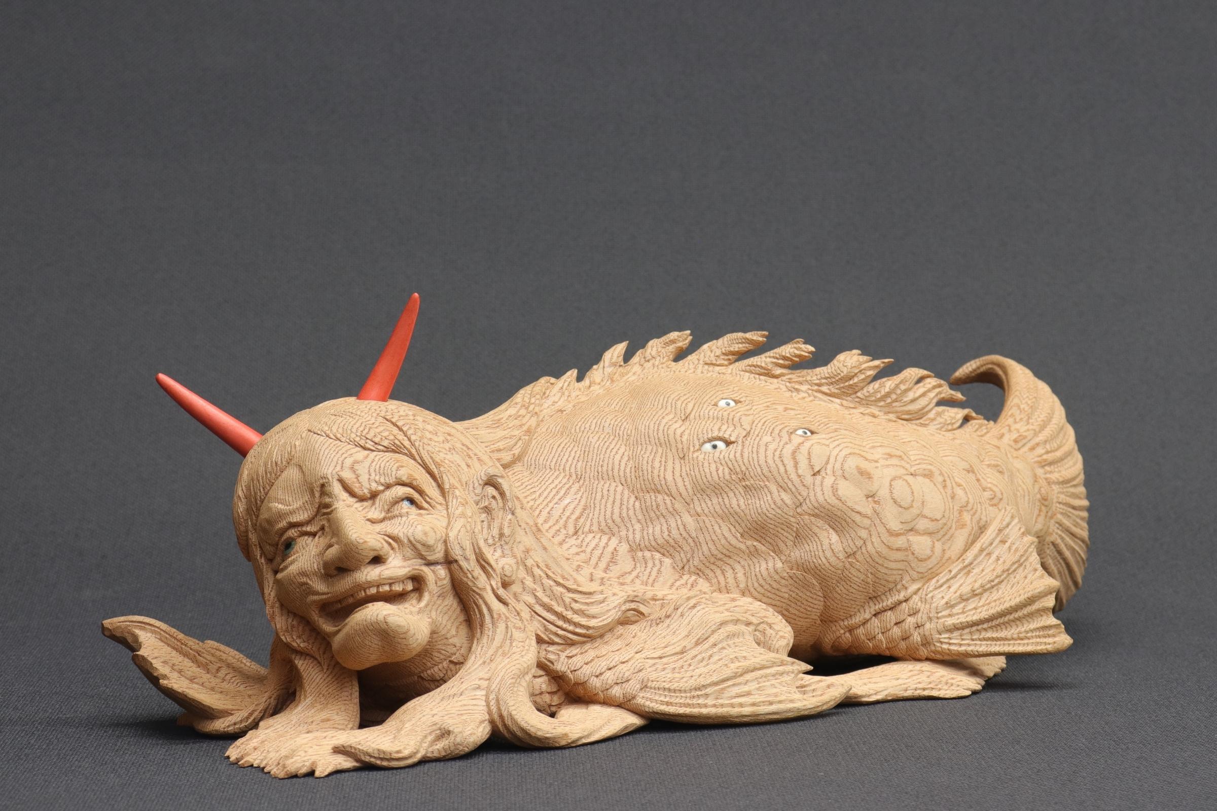 頓所毘山_人魚