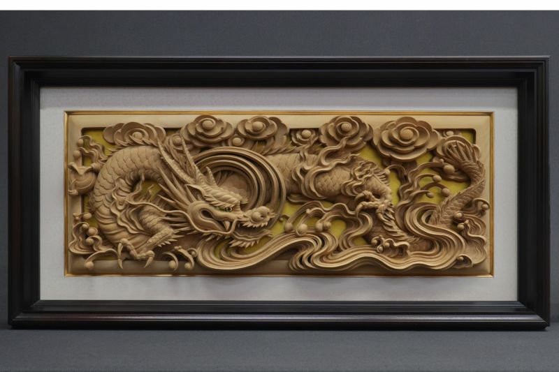 往蔵弘和_波に雲龍